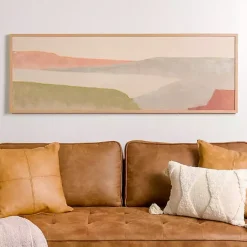 Kirklands Home Abstract Desert Framed Art Print Hot