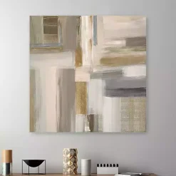 Kirklands Home Abstract Fields I Canvas Art Print, 40x40 in.