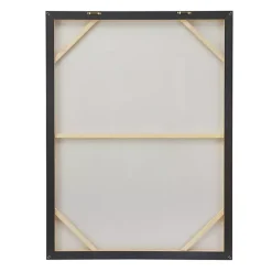 Kirklands Home Abstract Gold Framed Canvas Art Print Sale
