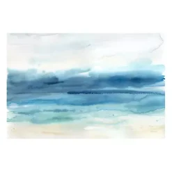 Kirklands Home Abstract Indigo Seascape Giclee Canvas Art Print Best