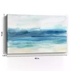 Kirklands Home Abstract Indigo Seascape Giclee Canvas Art Print Best
