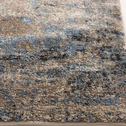 Kirklands Home Abstract Jada Area Rug, 5x8 Blue New