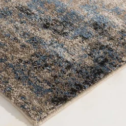 Kirklands Home Abstract Jada Area Rug, 5x8 Blue New