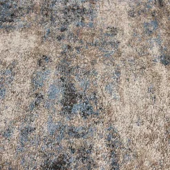 Kirklands Home Abstract Jada Area Rug, 5x8 Blue New