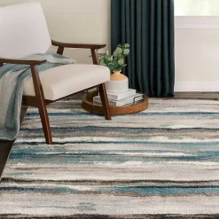 Kirklands Home Abstract Jillian Area Rug, 5x8 Multi Sale