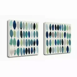 Kirklands Home Abstract Leaf Giclee Canvas Art Prints, Set of 2 Outlet