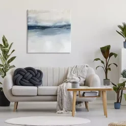 Kirklands Home Abstract Nautical Horizon Canvas Print, 30x30 in. Sale