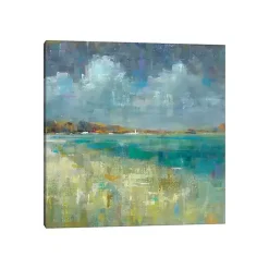 Kirklands Home Abstract Sky and Sea Canvas Art Print Discount