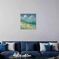 Kirklands Home Abstract Sky and Sea Canvas Art Print Discount