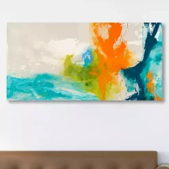 Kirklands Home Abstract Tidal I Giclee Canvas Art Print Outlet
