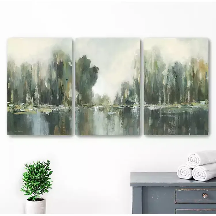 Kirklands Home Abstract Treeline Canvas Art Prnts, 16x24 Sale