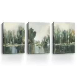 Kirklands Home Abstract Treeline Canvas Art Prints, 32x48 Discount