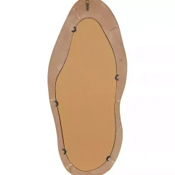 Kirklands Home Abstract Wavy Wood Wall Mirror New
