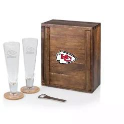 Kirklands Home Acacia Kansas City Chiefs Beer Glass Set Online