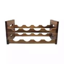 Kirklands Home Acacia Wood Stackable Wine Rack Discount
