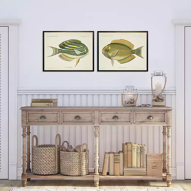 Kirklands Home Acanthurus Fish Framed Art Prints, Set of 2 Sale