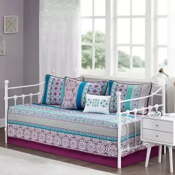 Kirklands Home Adley Reversible Daybed 6-pc. Quilt Cover Set Hot