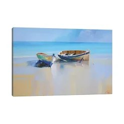 Kirklands Home Afternoon Boat Adventures Canvas Art Print Multi Hot