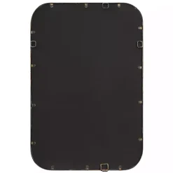 Kirklands Home Aged Bronze Hammered Metal Wall Mirror Discount