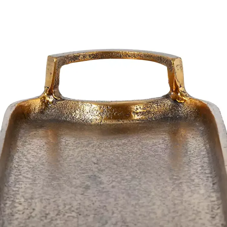 Decorative Trays>Kirklands Home Alani Metal Tray Gold