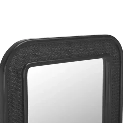Kirklands Home Alessa Black Rectangular Wall Mirror Sale