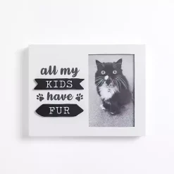 Picture Frames>Kirklands Home All My Kids Have Fur White Picture Frame