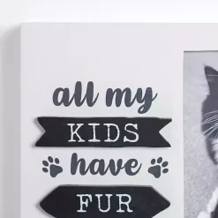 Picture Frames>Kirklands Home All My Kids Have Fur White Picture Frame