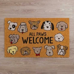 Kirklands Home All Paws Welcome Doormat Sale