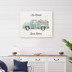 Fall>Kirklands Home All Roads Lead Home Harvest Wall Art