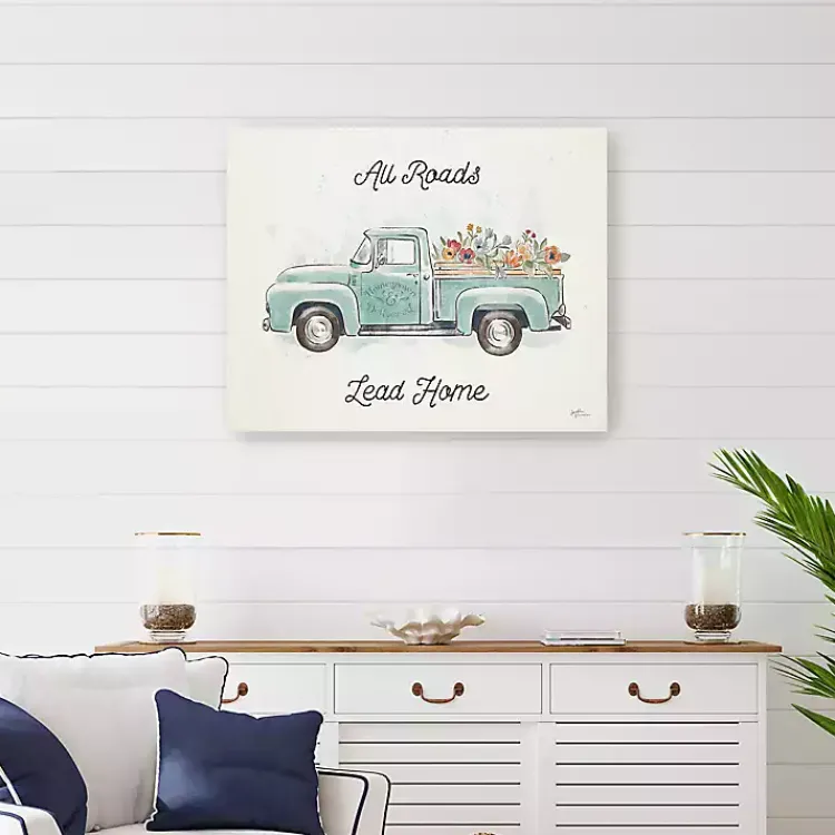 Fall>Kirklands Home All Roads Lead Home Harvest Wall Art