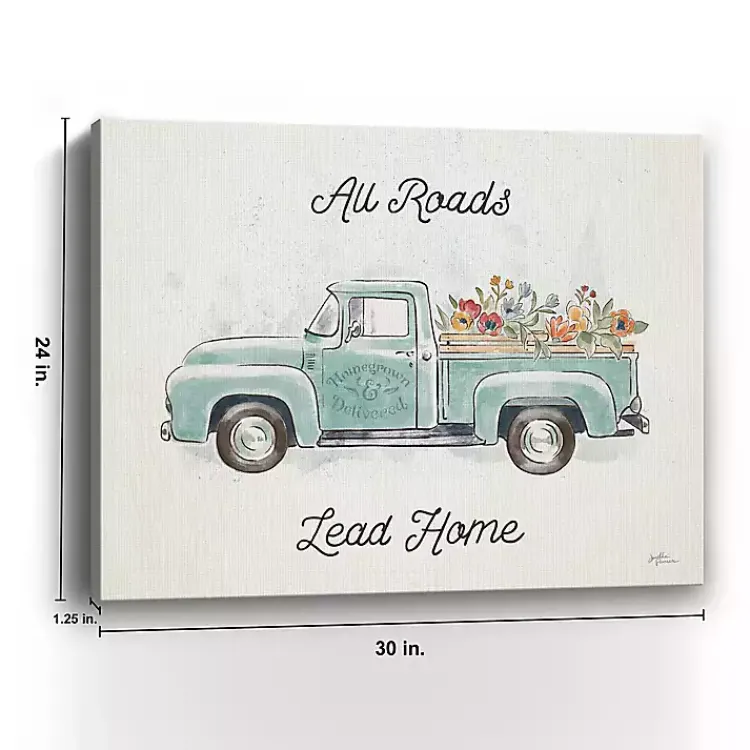 Fall>Kirklands Home All Roads Lead Home Harvest Wall Art