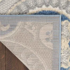 Kirklands Home Aloha Blue Medallion Indoor/Outdoor Area Rug, 5x7 Best