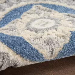 Kirklands Home Aloha Blue Medallion Indoor/Outdoor Area Rug, 9x12 Discount