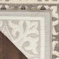 Kirklands Home Aloha Ivory Geometric Indoor/Outdoor Area Rug, 6x9 Clearance