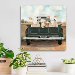 Kirklands Home Along for the Ride Canvas Art Print, 20x20 in. Multi Outlet