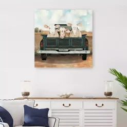 Kirklands Home Along for the Ride Canvas Art Print, 30x30 in. Multi