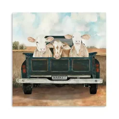 Kirklands Home Along for the Ride Canvas Art Print, 40x40 in. Multi Hot