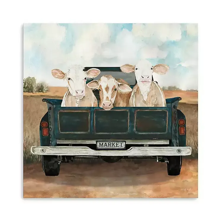 Kirklands Home Along for the Ride Canvas Art Print, 40x40 in. Multi Hot