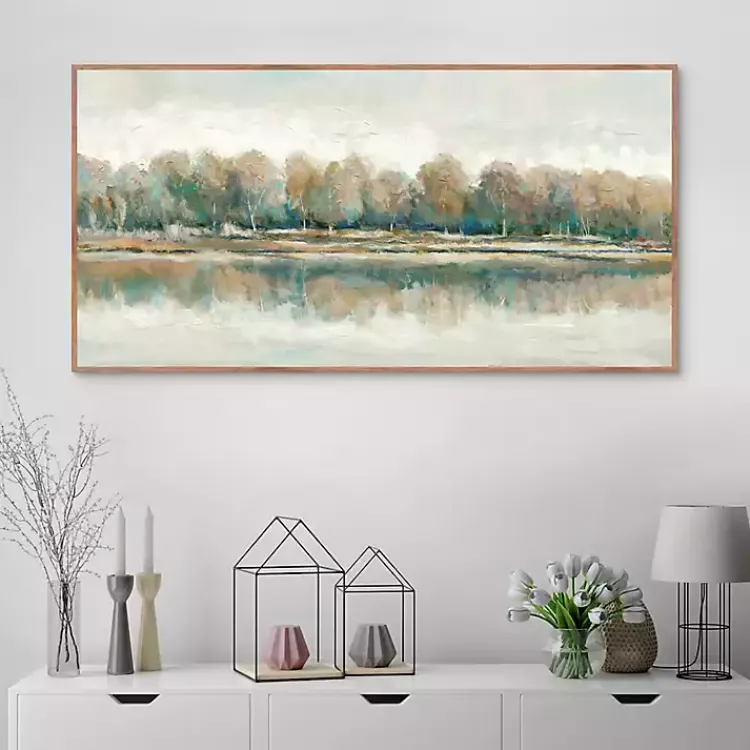 Kirklands Home Along The Way I Framed Canvas Art Clearance