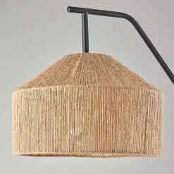 Kirklands Home Amalfi Natural Rope Shade Floor Lamp Brown Hot