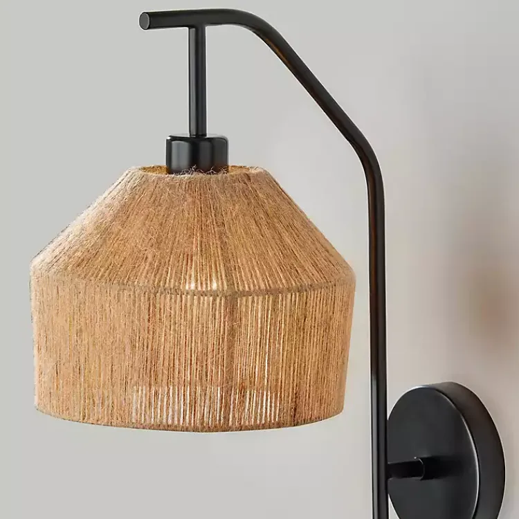 Kirklands Home Amalfi Natural Rope Wall Sconce Hot