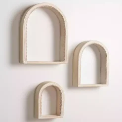 Kirklands Home Amalie Beaded Arch Shelves, Set of 3 Hot