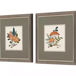 Kirklands Home Amanita Mushroom Framed Art Prints, Set of 2 Hot
