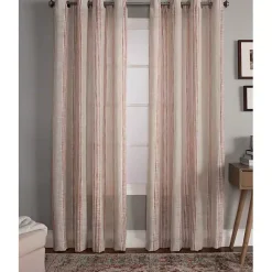 Kirklands Home Amber Stripe Single Curtain Panel, 84 in. Hot