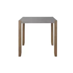 Kirklands Home Amber Wood and Faux Concrete Dining Table Sale