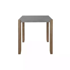 Kirklands Home Amber Wood and Faux Concrete Dining Table Sale