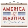 Kirklands Home America the Beautiful Personalized Hanging Canvas Discount