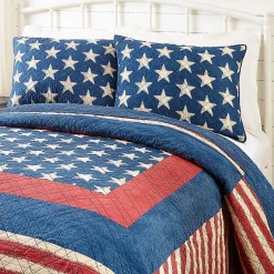 Kirklands Home Americana Patch 3-pc. Full/Queen Quilt Set Sale
