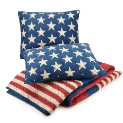 Kirklands Home Americana Patch 3-pc. Full/Queen Quilt Set Sale