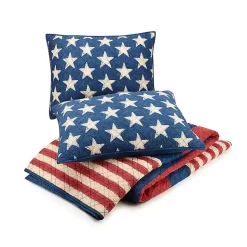 Kirklands Home Americana Patch 3-pc. King Quilt Set Sale